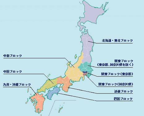 Map of Japan